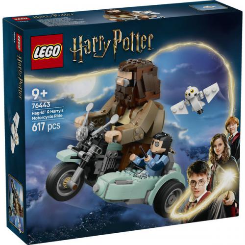 76443 Lego Harry Potter Giro Hagrid Sidecar e Harry