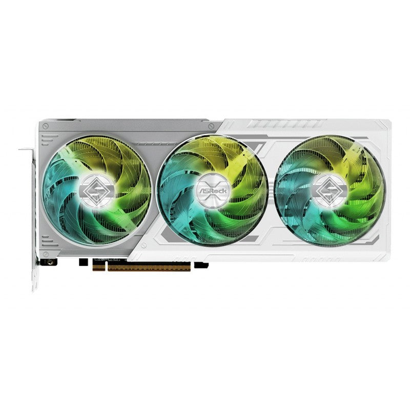 AMD ASRock Radeon RX 9070 XT 16GB Steel Legend Bianco